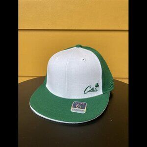 NEW BOYS‎ YOUTH VINTAGE REEBOK BOSTON CELTICS NBA FITTED HAT CAP